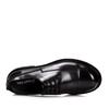 Men's Genuine Leather Low-Top Business Casual Lace-Up Shoes with Thick Sole and Round Toe