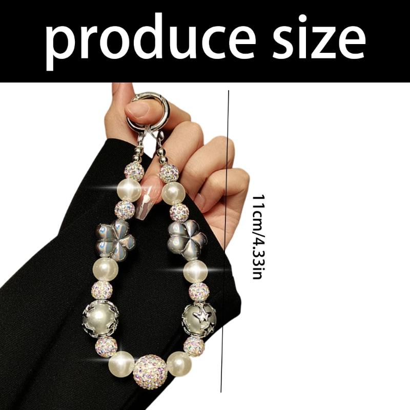 Plastic Phone Case Strap Short Lanyard for Girl Women Secure Cellphone Carrying Mobile Chain Fashionable