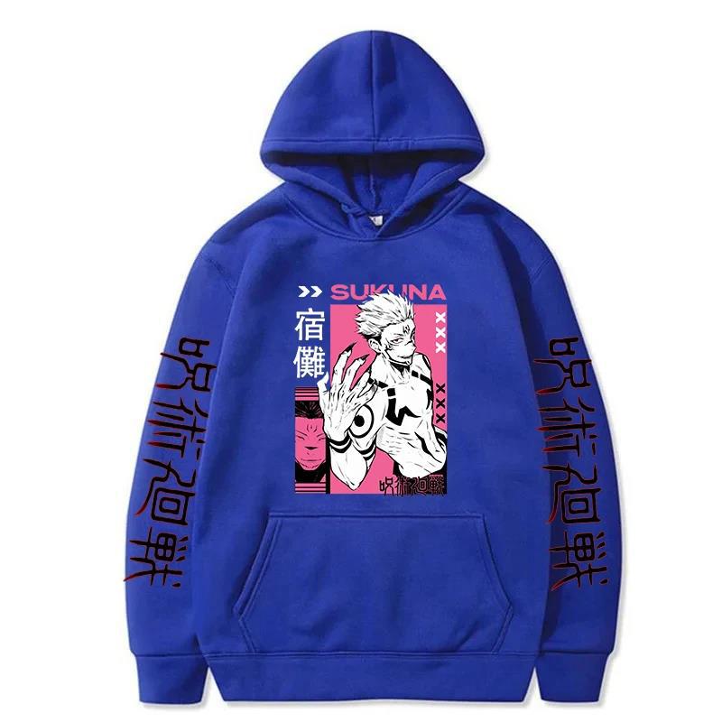 Autumn Winter Anime Printed Sweatshirts Jujutsu Kaisen Hoodie Sweatshirt Men Womnen Fashion Brand Design Hoodies