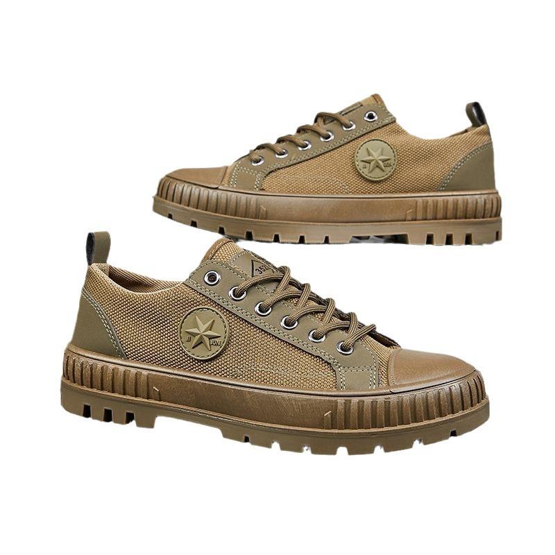 New liberation shoes platform rubber sole labor insurance shoes wear-resistant mountaineering site wear-resistant men's shoes work casual shoes