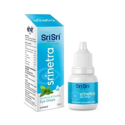 Srinetra Krople do oczu – Ziołowe ajurwedyjskie rozwiązanie do oczu, 5 ml