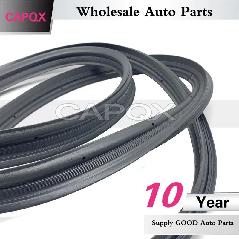 CAPQX For Honda Fit Jazz 2003-2019 Rear Door Weatherstrip Tailgate Rubber Seal Tail Door Sealing Strip Trunk Seal Strip