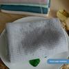 Waffle Design Washing Towels Skin-Friendly Cotton Plain Anti-Fade Dish Towels