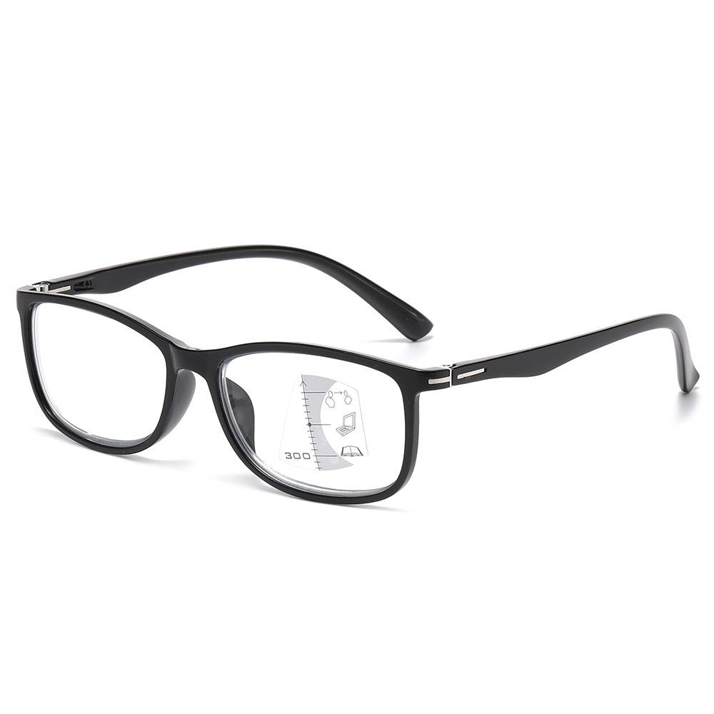 Sensitive Discoloration Asymptotic Multi-Focus Reading Glasses Anti-Blue Light Far And Near Dual-Purpose High Definition Flat Glasses Reading Glasses
