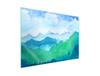 Glass Protective Plate for the Stove 70x52 Mountains