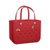 Hole Bag Travel Outdoor Wear-resistant Beach Bag With Stickers
