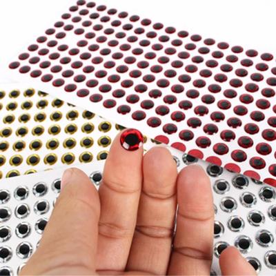 Holographic Eyeball Simulation Artificial Fish Eyes Fishing Lure Eyes DIY Eyes 3D Fish Eyes