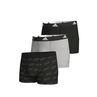 Anti-Chafing Stretch Cotton Boxer Briefs 3-Pack Men Underwear 4A1M02-957