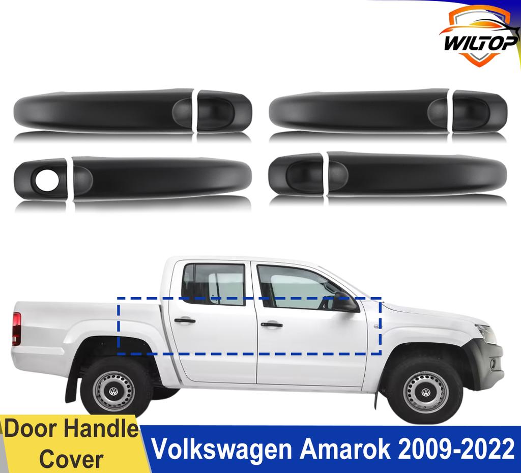 Car Body Kits For Volkswagen Vw Amarok 2009-2025 ABS Matte Black Auto Parts Protector Covers Front&Rear Light Covers Accessorie