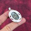 Copper Seraphinite Pendant, 925 Solid Sterling Silver Gemstone Jewelry, Handmade Pendant, For Thanksgiving