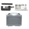 12 Pcs Universal Motorcycle Chain Cutter Breaker Riveting Tool Set with Storage Box for ATV Dirt Bike
