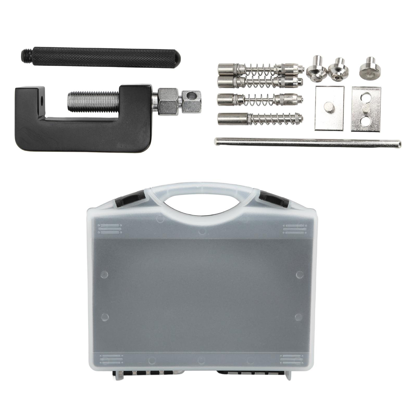 

12 Pcs Universal Motorcycle Chain Cutter Breaker Riveting Tool Set with Storage Box for ATV Dirt Bike