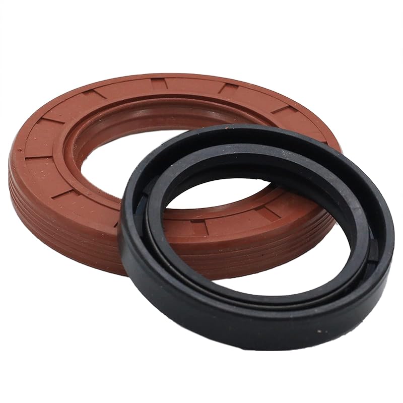 Bottom Crank Lower Oil Seal 92049-7028 92049-7010 Compatible with Kawasaki FH531V FH541V FR, FS, FX Series 4 Stroke Engine (92049-7028+92049-7010)