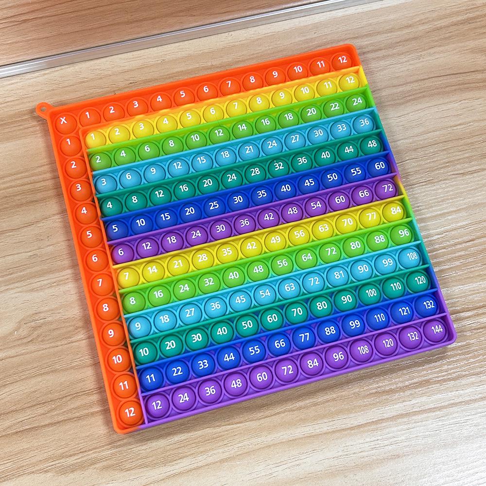 12x12 European & American Multiplication Table Educational Toy for Intellectual Development
