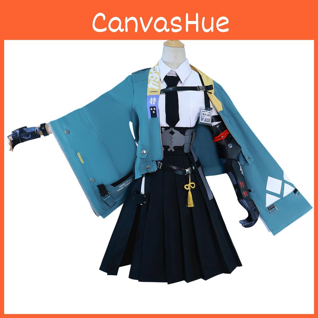 Trendy Street Style Polyester Cosplay Outfit With Accessories In Starry Elegant Color