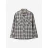 Cc Collect Oversized Check Pattern Shirt C261msc009c