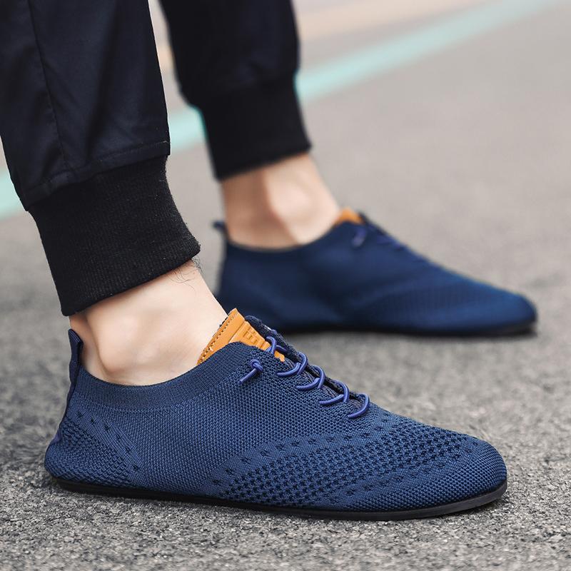 YRZL Men's Shoes Breathable Casual Driving Shoes Indoor Outdoor Men Shoes Loafers Lightweight Comfortable Soft Sole Walking Shoe