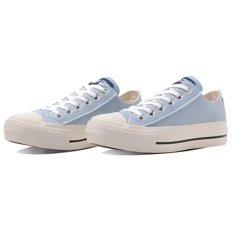 Converse All Star Plts Denim Versatile Daily Low-Top Canvas Shoes Women Sneaker Blue White 31312180