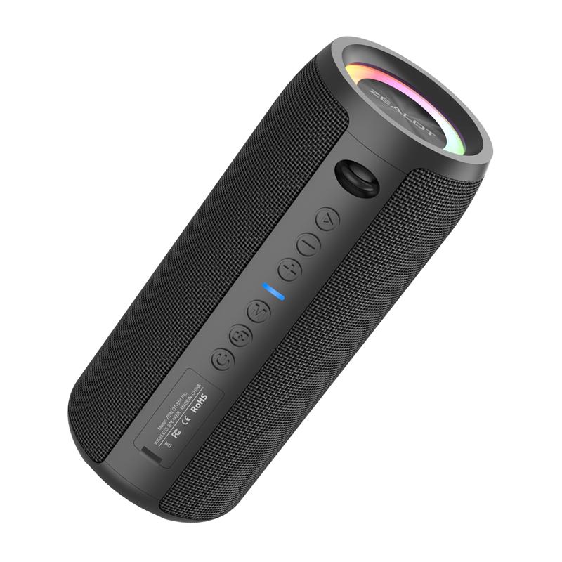 Zealot New 20W Wireless Speaker S51 Pro Big Power Large Battery Stereo Sound Music Box for Outdoor Party