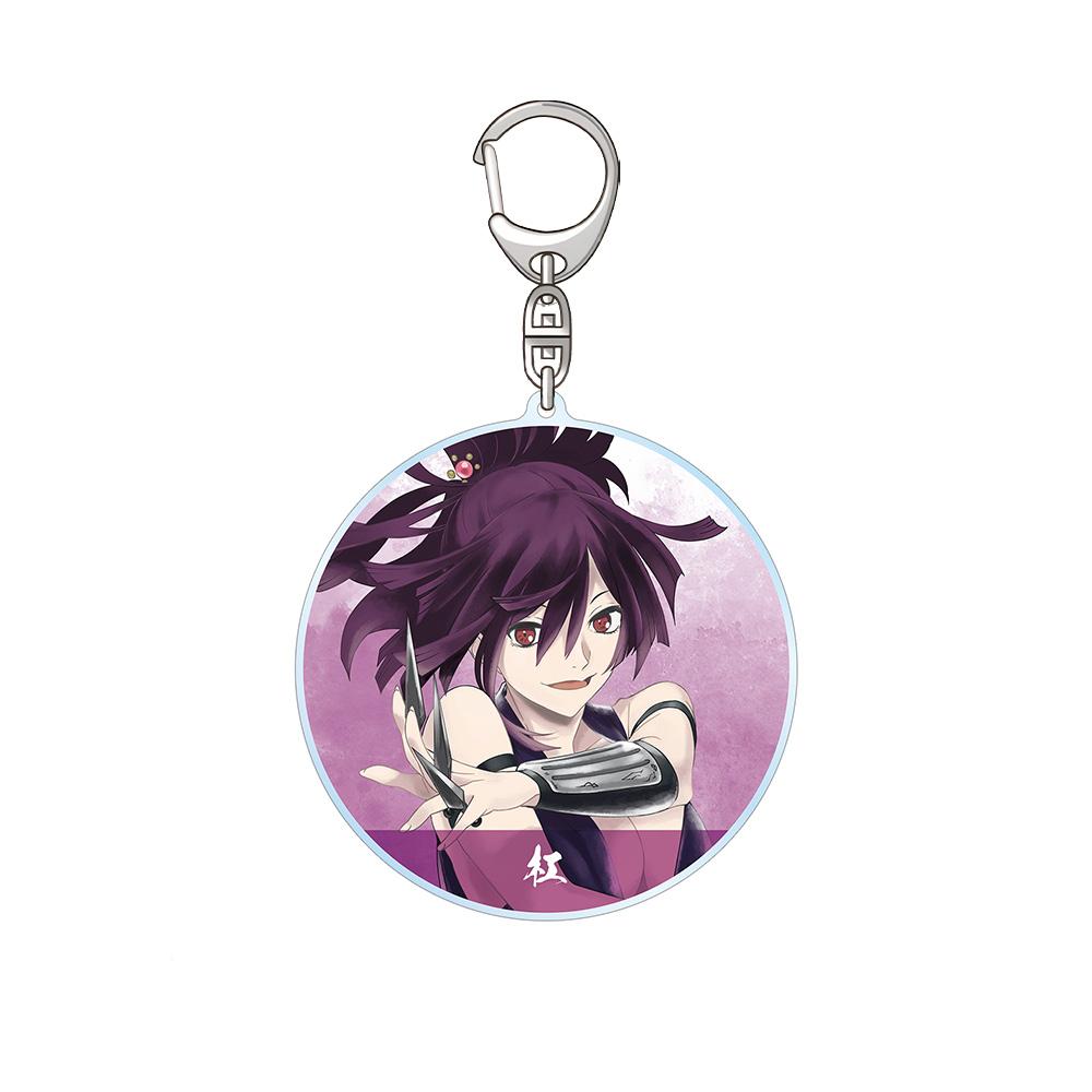 Hell's Paradise Fuchi Yamada Asaemon Chōbei Aza Tōma Yamada Asaemon Yuzuriha Shion Yamada Asaemon Acrylic  Keychain Bag pendant