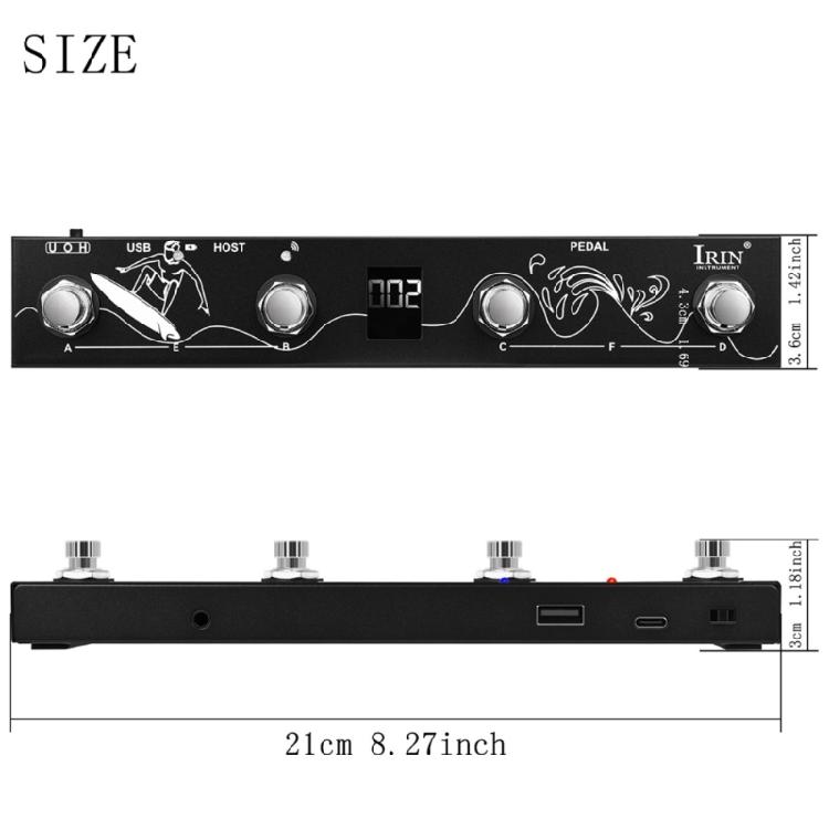 Wireless MIDI Controller Suitable Percussion Keyboard USB Interface Portable Small MIDI Pad
