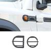 For INEOS Grenadier 2020-2026 Carbon Steel Car Side Turn Signal Light Protective Mesh Cover Car Exterior Accessories