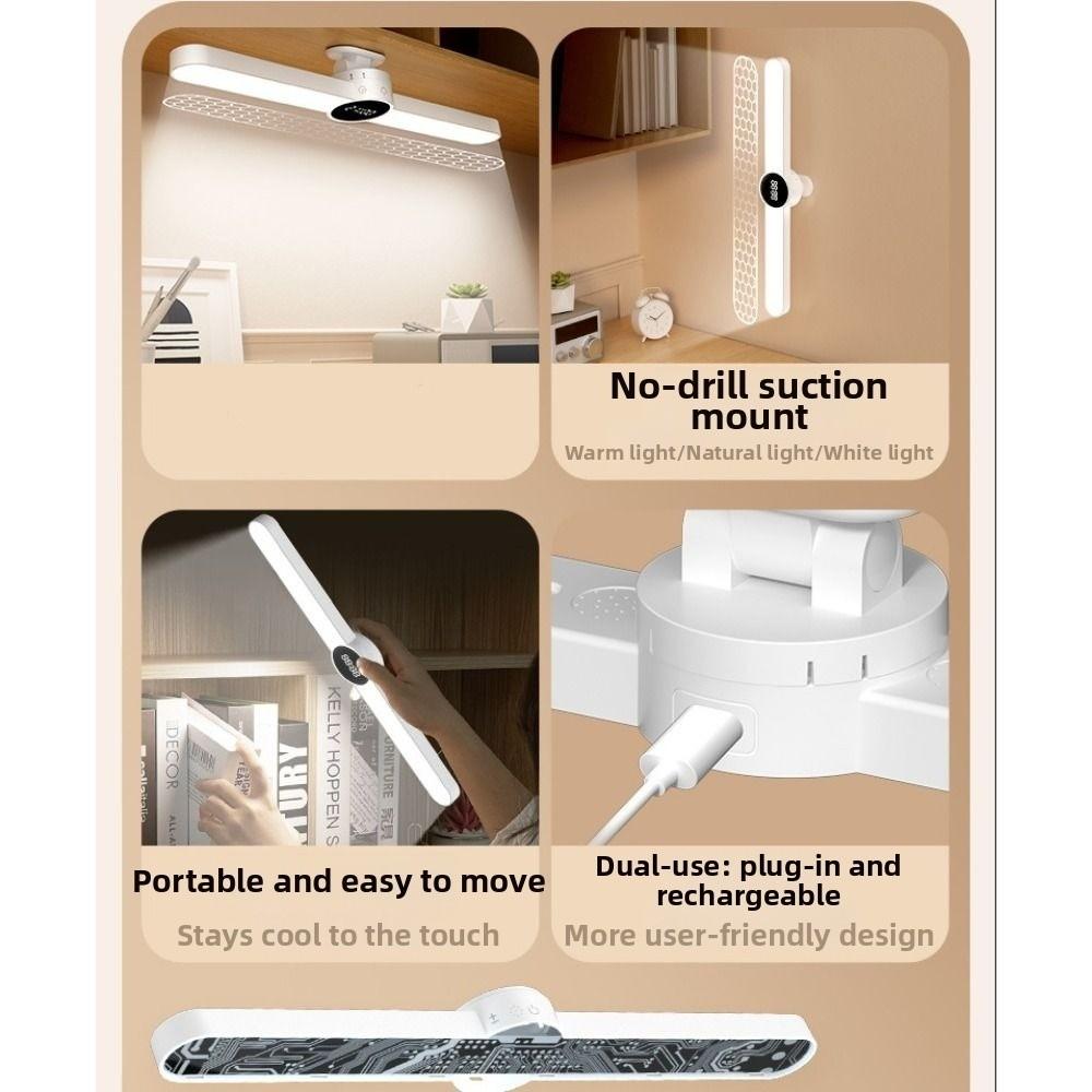 Eye Protection Desk Lamp USB Rechargeable Reading Night Light Lighting Lamp Wall Light  Bedside