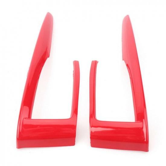 Interior Gear Shift Frame Cover Trim Red Fit Honda Civic 10th 2016 2017 2018 US