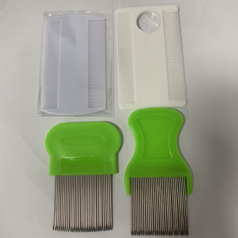 Double-Row Fine-Toothed Flea and Tick Removal Comb for Cats and Dogs