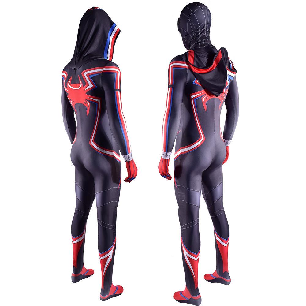 Superhero Spider-Man Parallel Universe Halloween Carnival Cosplay Neutral Bodysuit