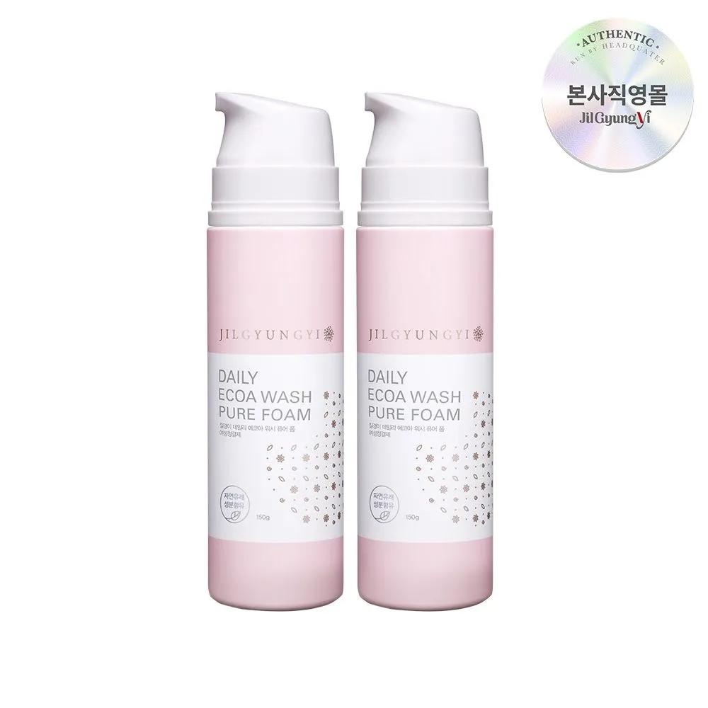 Feminine Wash Mildly Acidic Eco Hour Wash Pure Foam 150g 2-Pack Set