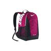 Letter Logo Print Brand Mark Zipper Closure Polyester Backpack Unisex Backpacks Pink BA4736-639