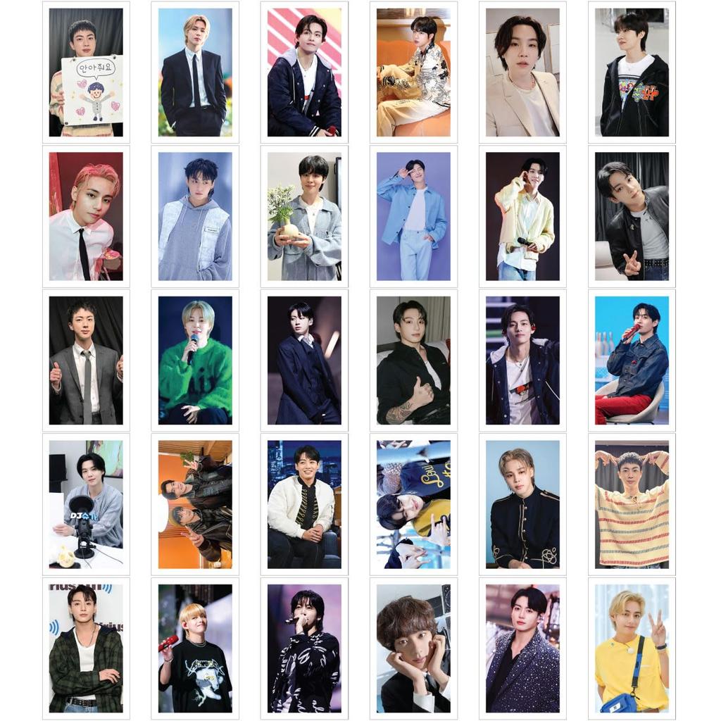 60-Piece Photo Card Set [30 Instagram Cards + 30 Trading Cards] (BTS)