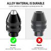 Alloy Rotary Tool Chuck Drill Chuck  for Engraving Carving Polishing and Woodworking
