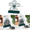 Ash-Proof Mosquito Repellent Bracket Iron Incenses Rack Plate  Outdoor Camping Supplies