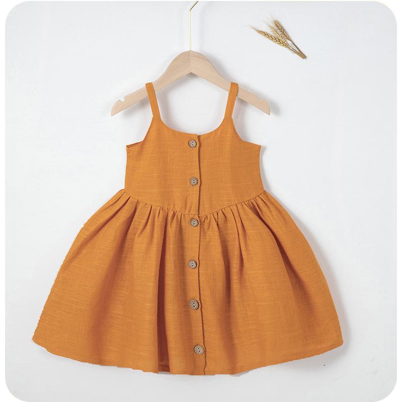 Girls' Children's Camisole Dress Women's Summer Home Clothes Camisole Dress Girls' Summer Korean Girl Dress