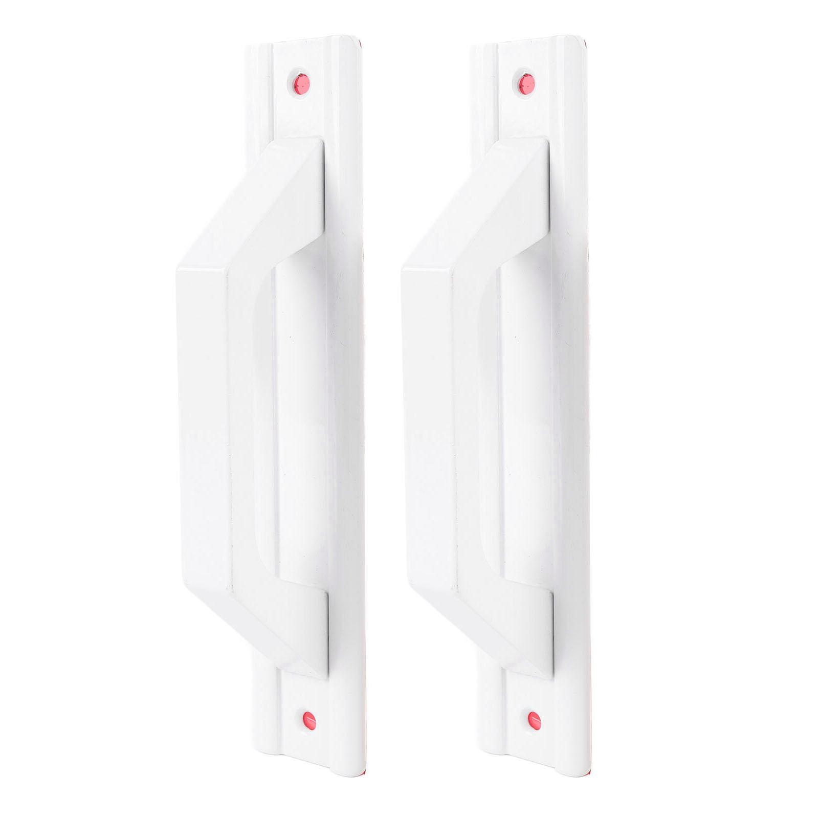 

Sliding Door Handle Aluminum Alloy Punchless Minimalist Modern Door Pull Handle for Barn Cabinet Closet Door Drawer белый