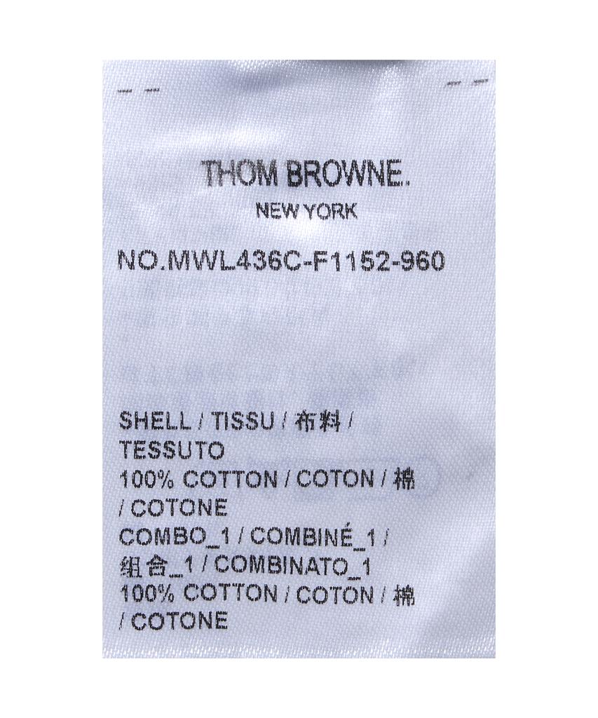 Thom Browne Variated Rep Stripe Poplin Combo Long Sleeve Cardigan - Mix / Mwl436Cf1152960