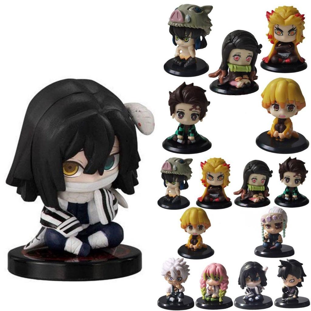 Exquisite Demon Slayer Figure Figurine Doll Collection Featuring Tanjirou Zenitsu Inosuke