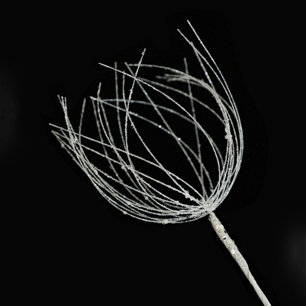 32CM Xmas Tree Filler Picks Sparkling Powder Firework Glitter Stems New Year