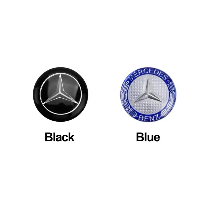 KNMG7 Car Gear Shifter Head Knob Badge Sticker Metal Decal Decoration For Mercedes Benz AMG W204 W205 W203 W211 W212 W213 W210 W169
