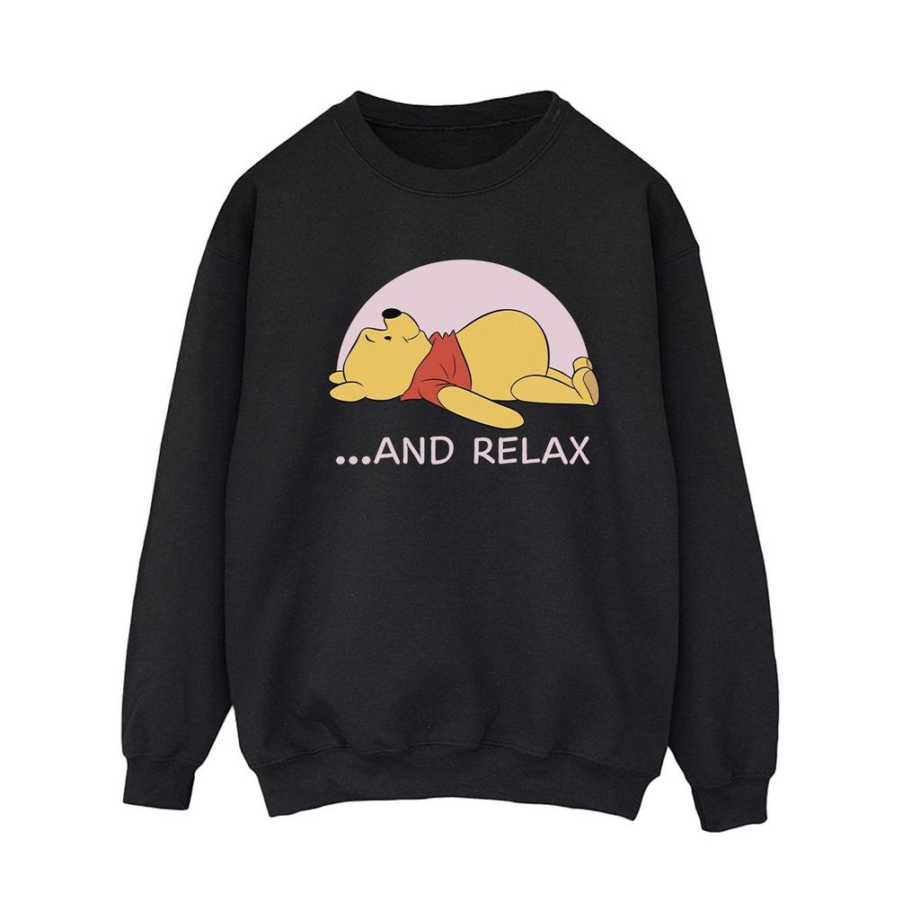 Disney Womens/Ladies Winnie The Pooh Relax Sweatshirt