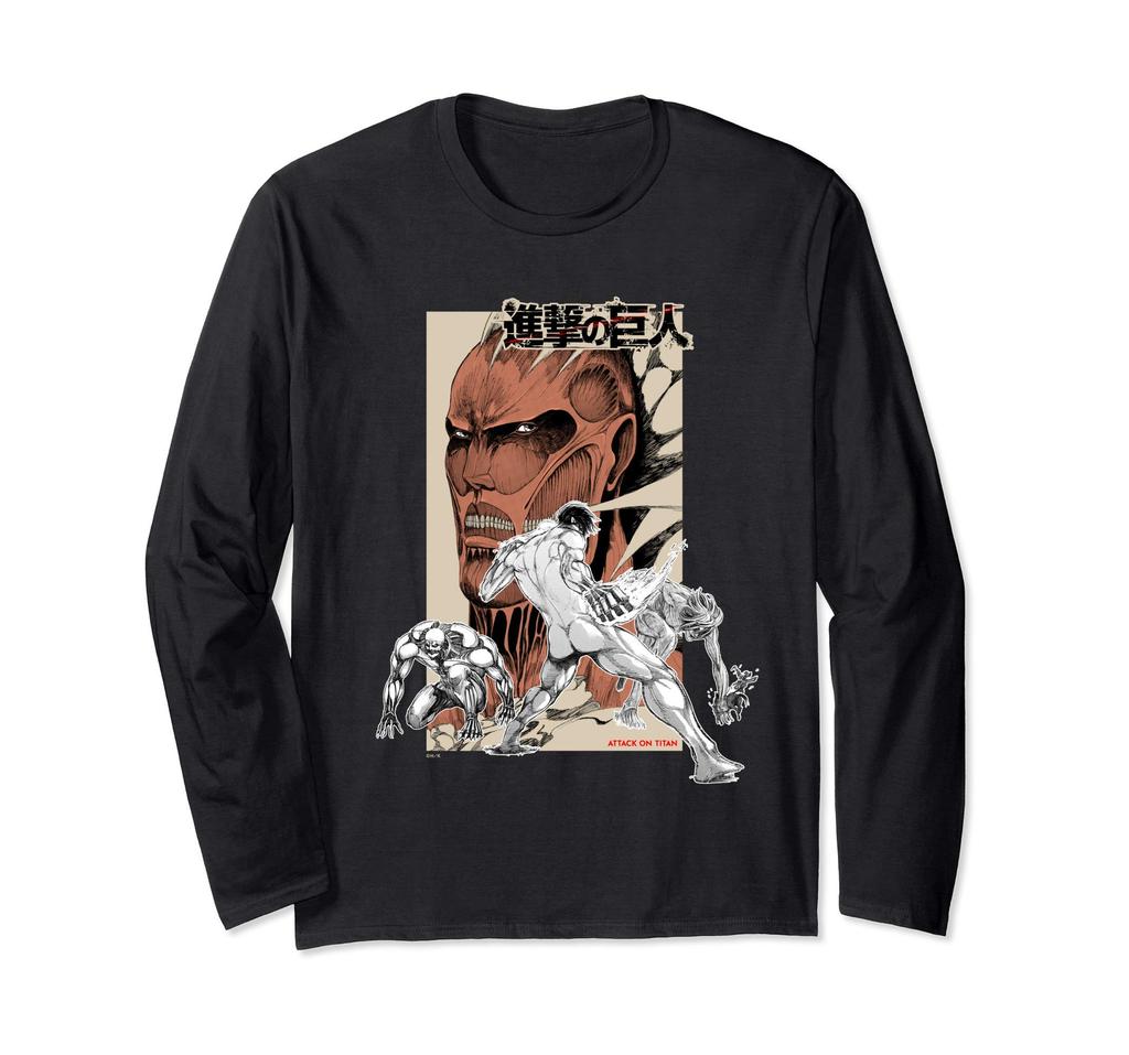 [Completion Commemoration] Colossal Titan Attack On Titan Long Sleeve T-Shirt