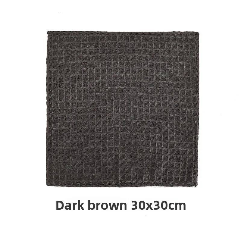 Super Absorbent Microfiber Cleaning Cloth Tower Coffee Bar Cleaning Towels Barista Clean Tool Coffee Machine Cleaner 1/3/5Pcs