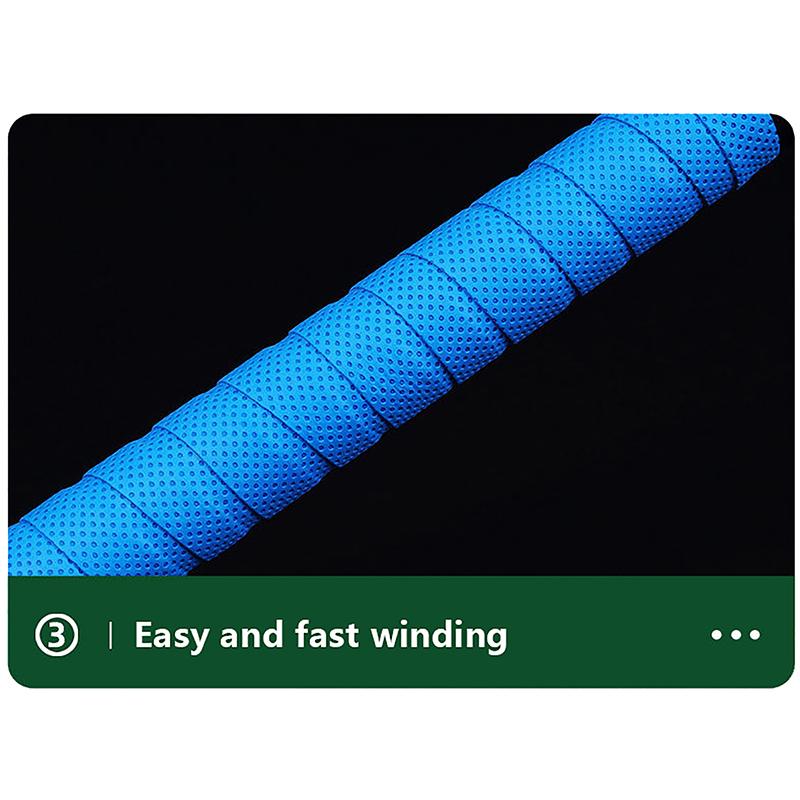 1 Stück Dry Tennisschläger Grip Anti-Rutsch Schweiß absorbiert Wraps Wasserhähne Badminton Griffe Schläger Vibration Overgrip Sport Schweißband