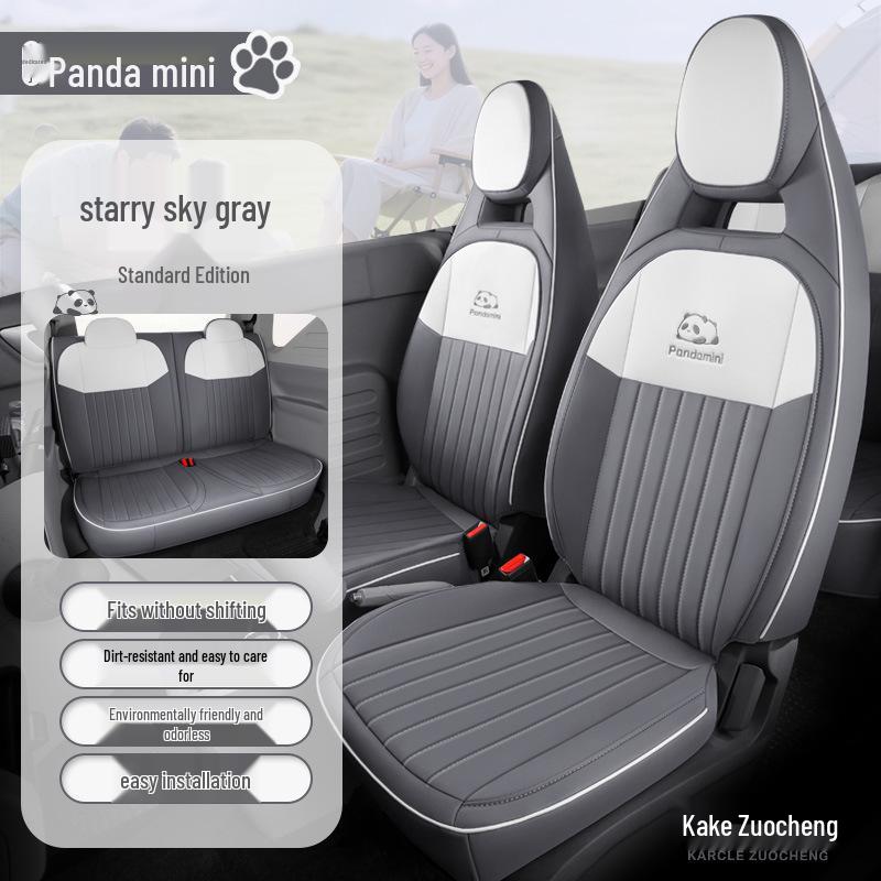 Geely Panda Mini All-Season Car Seat Cover, Fully Enclosed Universal Seat Cushion.