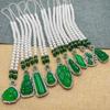 Chinese Style Pearl Guanyin Buddha Necklace Pendant Exquisite Versatile Sweater Chain Fashion Jewelry Mother'S Day Gift