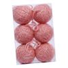 6Pcs Christmas Ball Ornaments Xmas Decor Christmas Tree Baubles for Engagement Party Supplies Anniversary Wedding Thanksgiving