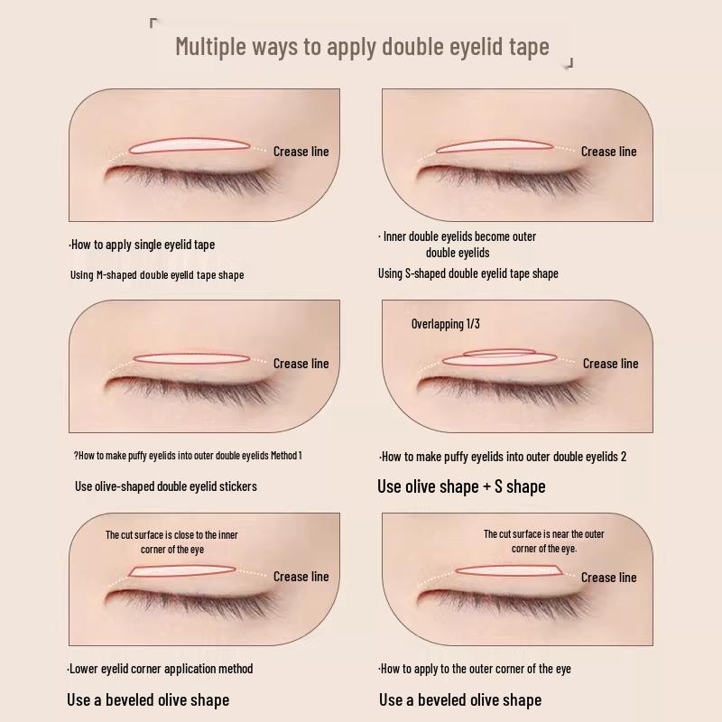 Er Mutao Invisible Lace Double Eyelid Tape