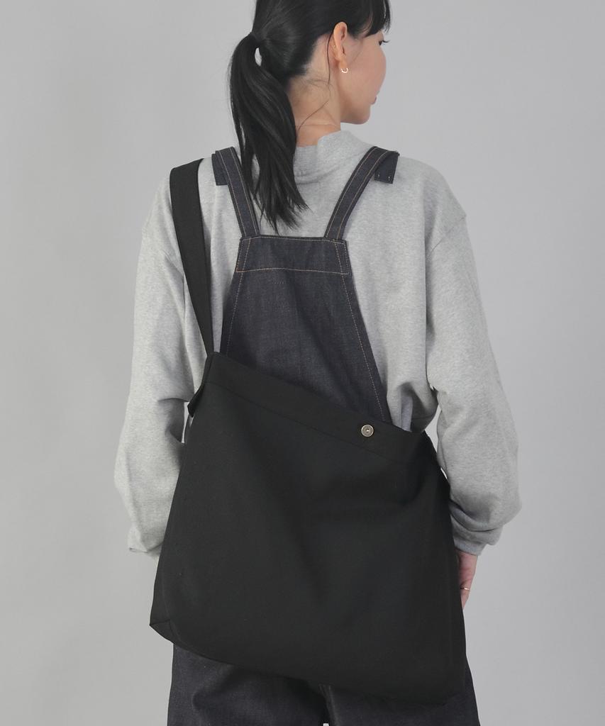 Saintcrew Minimal Oversized Crossbody Bag Mbc-121 Black